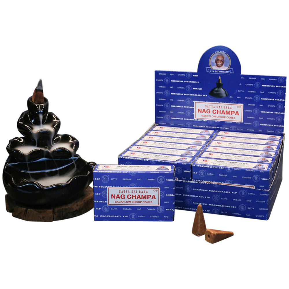 Satya Incense Cones Nag Champa – Karma Living