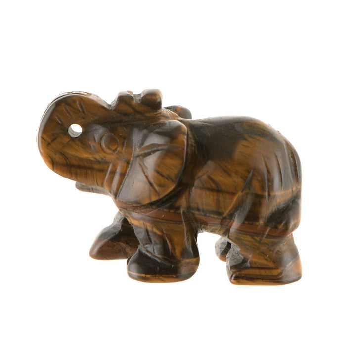 Natural Tiger Eye Elephant~Small Stone Elephant~Elephant Statue~Elephant Home Decor~Gemstone Elephant~Tiger Eye Elephant~Gemstone deals Statues