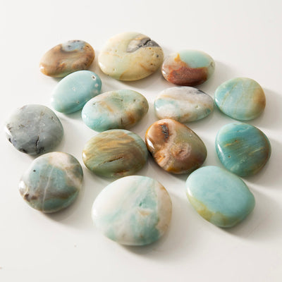 Amazonite Palm Stone