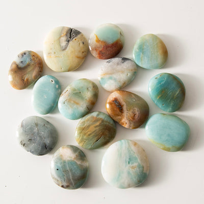 Amazonite Palm Stone