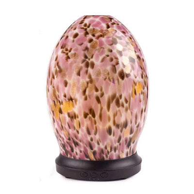 Aromatherapy Ultrasonic Diffuser Aroma Jewel Pink/Brown