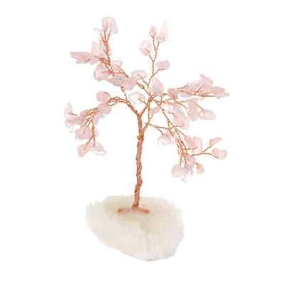 Gem Tree Rose Quartz 14cm