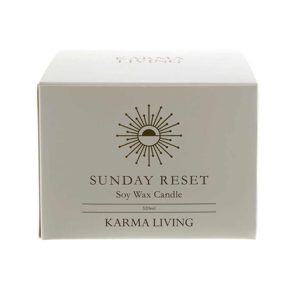 Soy Candle Sunday Reset