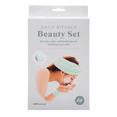 Headband & Cuffs Spa Set Assorted Colours