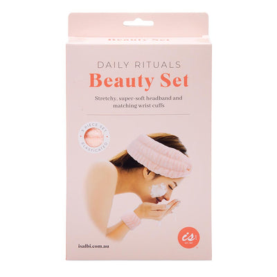 Headband & Cuffs Spa Set Assorted Colours