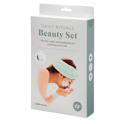 Headband & Cuffs Spa Set Assorted Colours