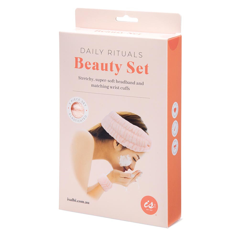 Headband & Cuffs Spa Set Assorted Colours