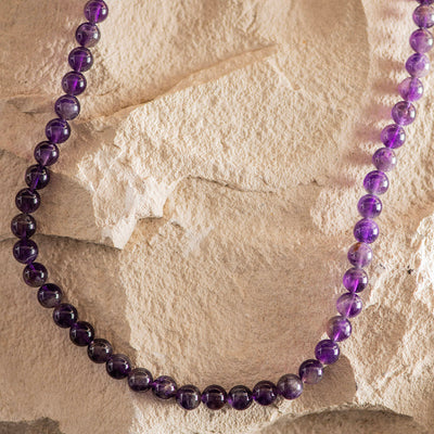 Necklace Gemstone Amethyst