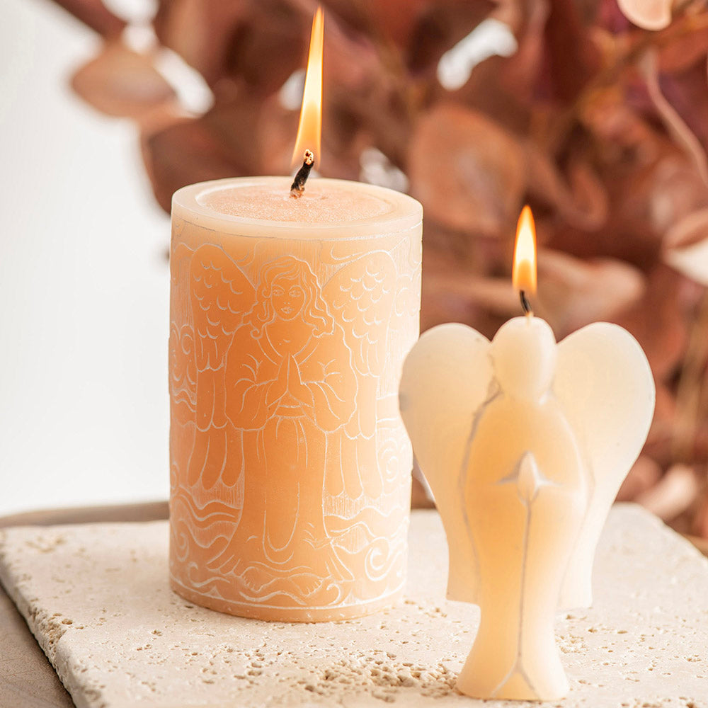 Angel-Shaped Candle Cream