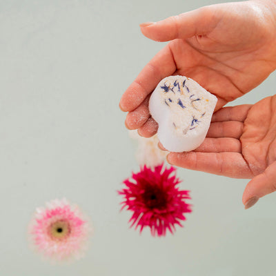 Bath Bomb Heart Lavender