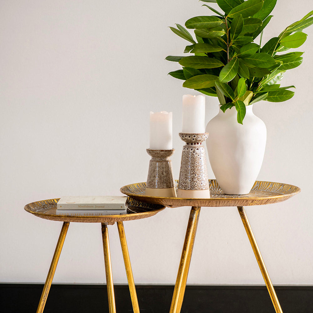 Antique Gold Table Small