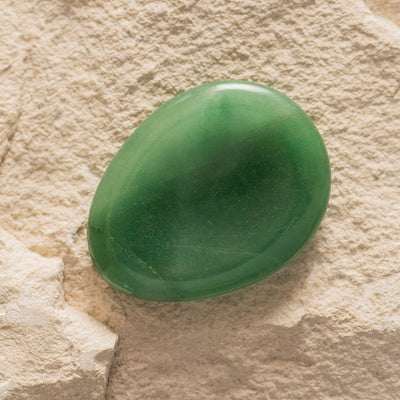 Green Aventurine Oval Worry Stone