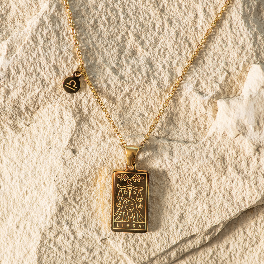 Zodiac Gold Plated Necklace