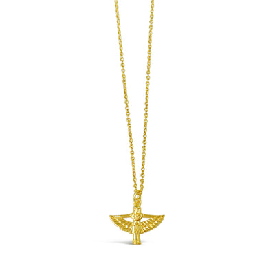 NECKLACE Gold Isis Goddess