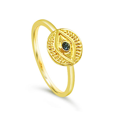 Carlota Ring Gold - Karma Living